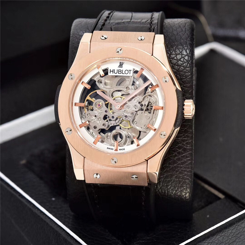 Men's Automatic Mechanical Watch 904L Stainless Steel 41mm-HB12