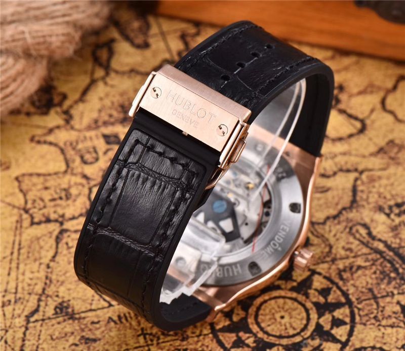 Men's Automatic Mechanical Watch 904L Stainless Steel 42mm-HB30