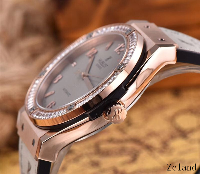 Men's Automatic Mechanical Watch 904L Stainless Steel 42mm-HB33