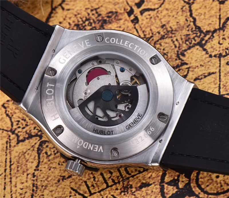Men's Automatic Mechanical Watch 904L Stainless Steel 42mm-HB29