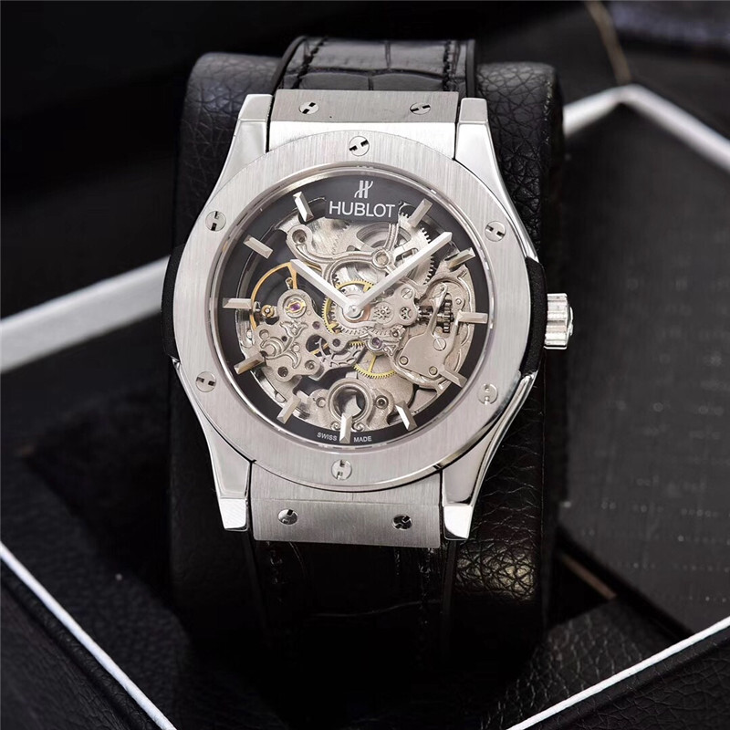 Men's Automatic Mechanical Watch 904L Stainless Steel 41mm-HB12