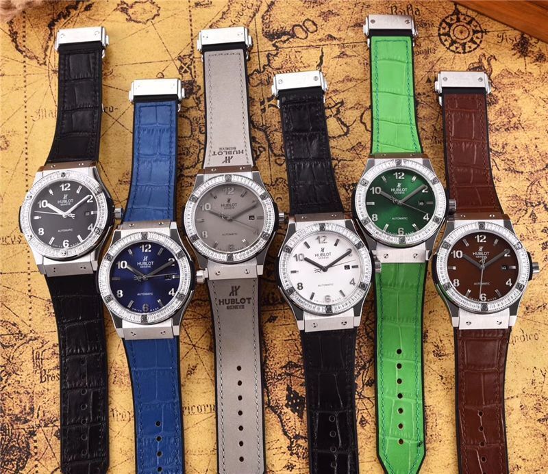 Men's Automatic Mechanical Watch 904L Stainless Steel 42mm-HB29