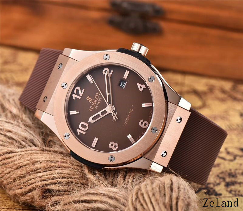 Men's Automatic Mechanical Watch 904L Stainless Steel 42mm-HB35