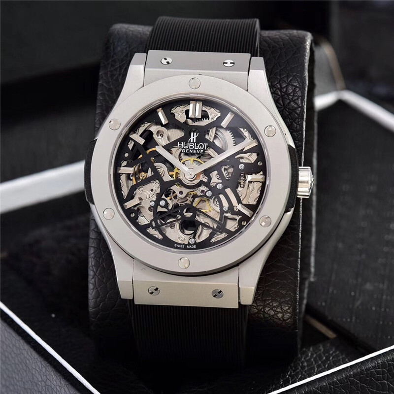 Men's Automatic Mechanical Watch 904L Stainless Steel 41mm-HB12