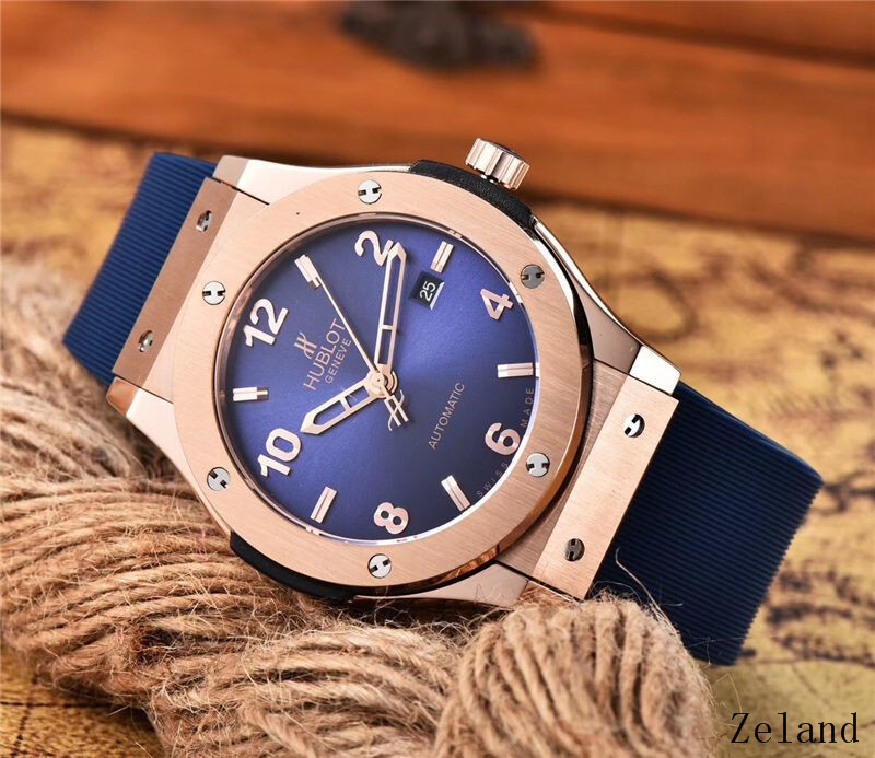 Men's Automatic Mechanical Watch 904L Stainless Steel 42mm-HB35