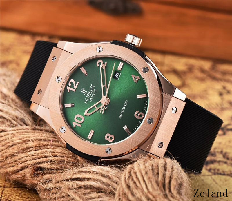 Men's Automatic Mechanical Watch 904L Stainless Steel 42mm-HB35
