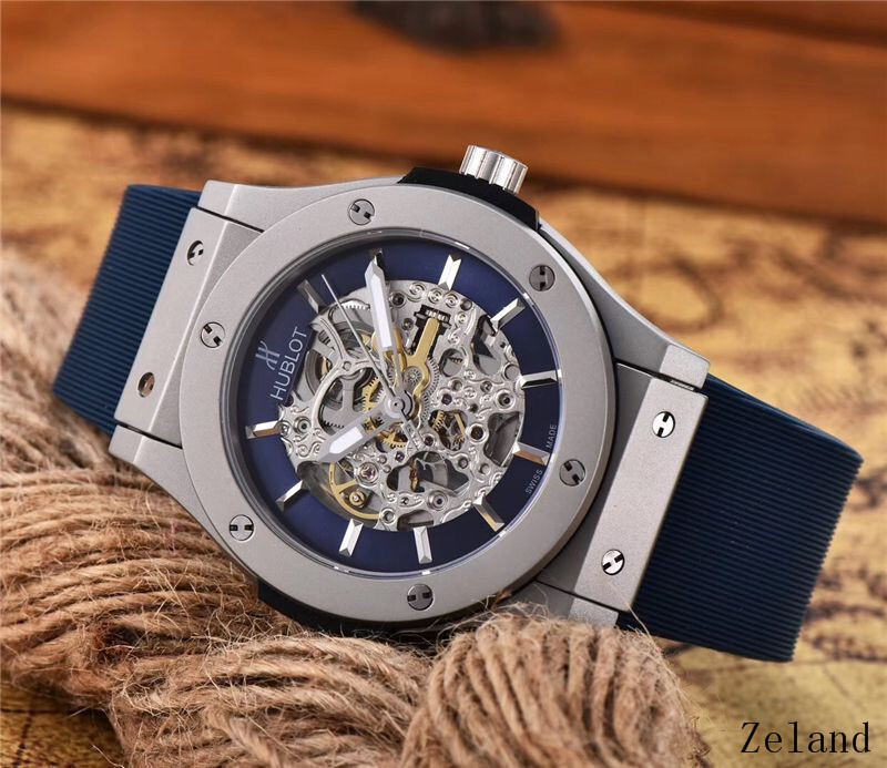 Men's Automatic Mechanical Watch 904L Stainless Steel 42mm-HB38