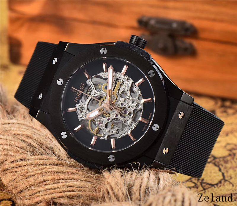 Men's Automatic Mechanical Watch 904L Stainless Steel 42mm-HB47