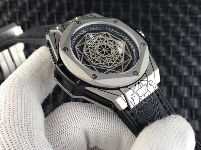Men's Automatic Mechanical Watch 904L Stainless Steel 42mm-HB5