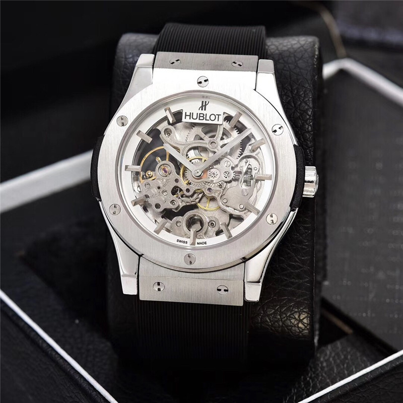 Men's Automatic Mechanical Watch 904L Stainless Steel 41mm-HB12