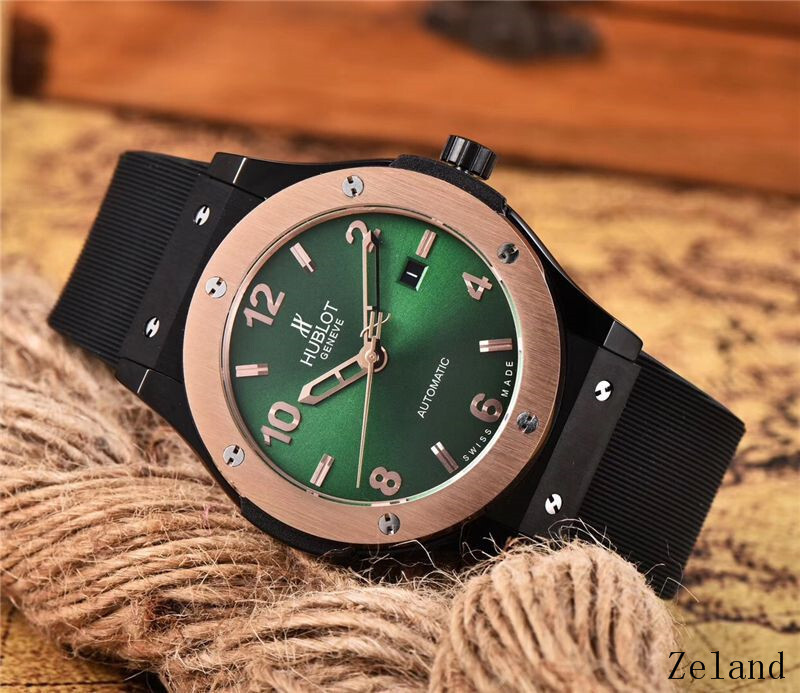Men's Automatic Mechanical Watch 904L Stainless Steel 42mm-HB35