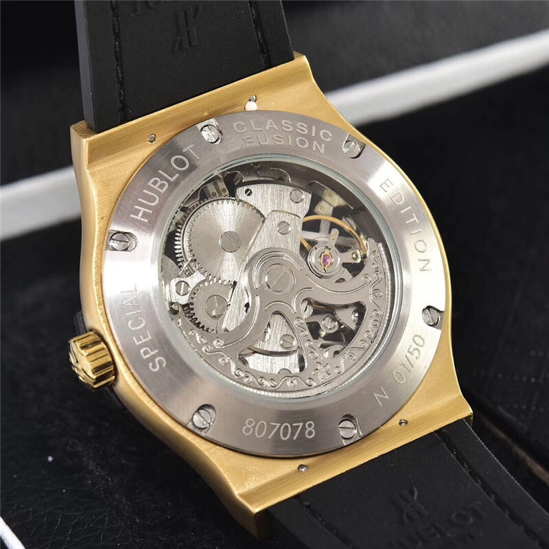 Men's Automatic Mechanical Watch 904L Stainless Steel 41mm-HB12