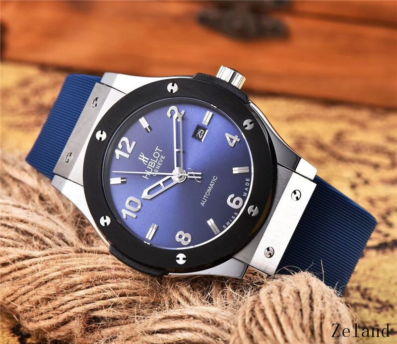 Men's Automatic Mechanical Watch 904L Stainless Steel 42mm-HB36