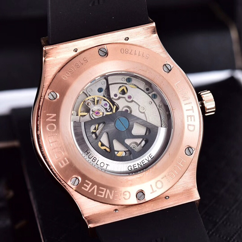 Men's Automatic Mechanical Watch 904L Stainless Steel 41mm-HB14