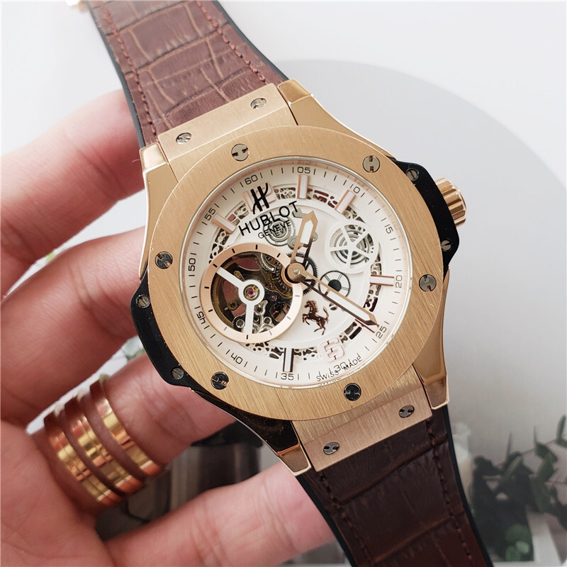 Men's Automatic Mechanical Watch 904L Stainless Steel 42mm-HB21