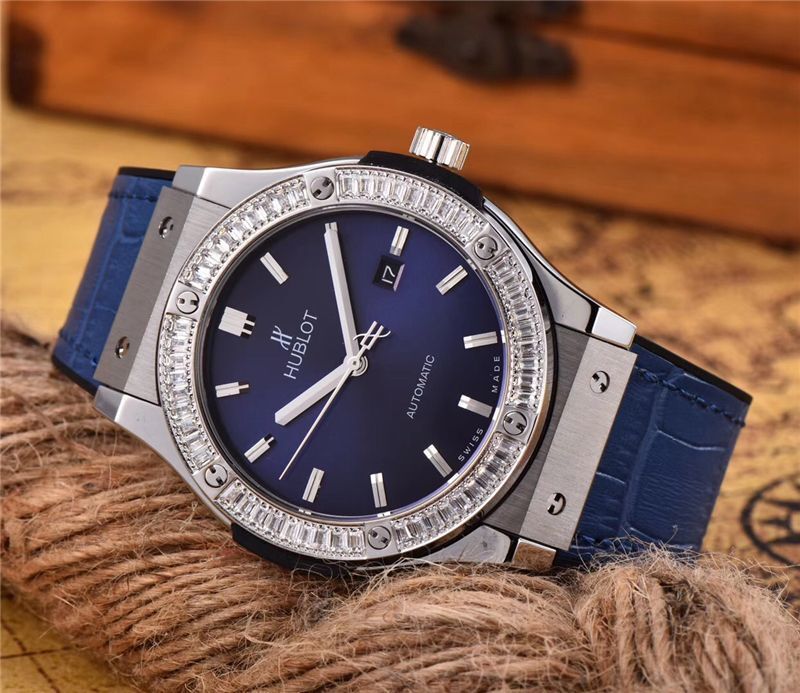 Men's Automatic Mechanical Watch 904L Stainless Steel 42mm-HB30