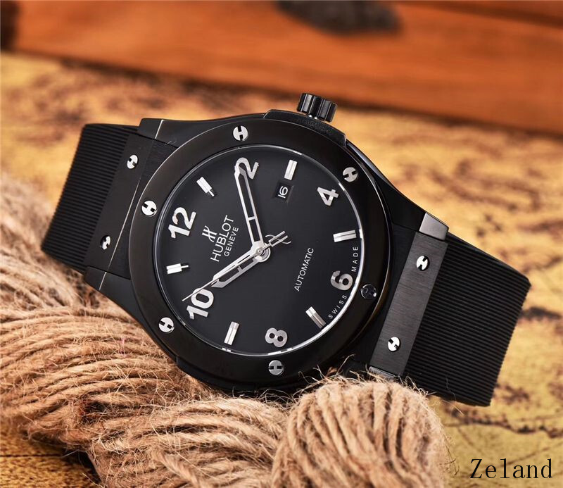 Men's Automatic Mechanical Watch 904L Stainless Steel 42mm-HB35