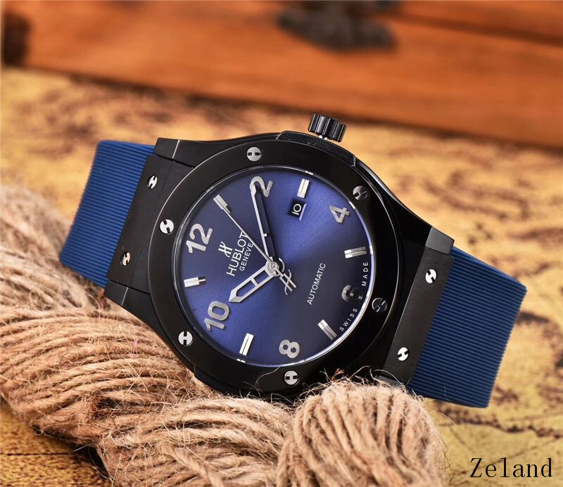 Men's Automatic Mechanical Watch 904L Stainless Steel 42mm-HB35