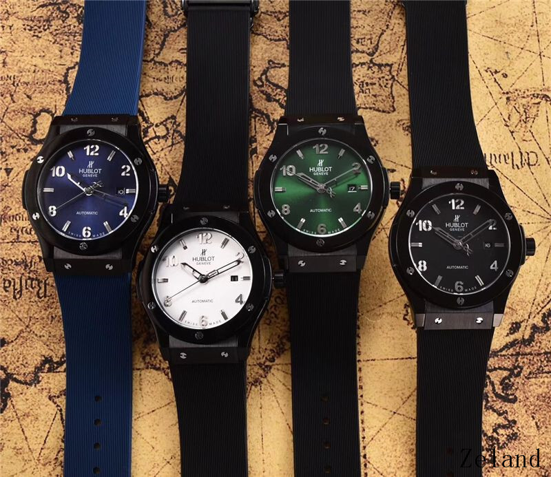 Men's Automatic Mechanical Watch 904L Stainless Steel 42mm-HB35