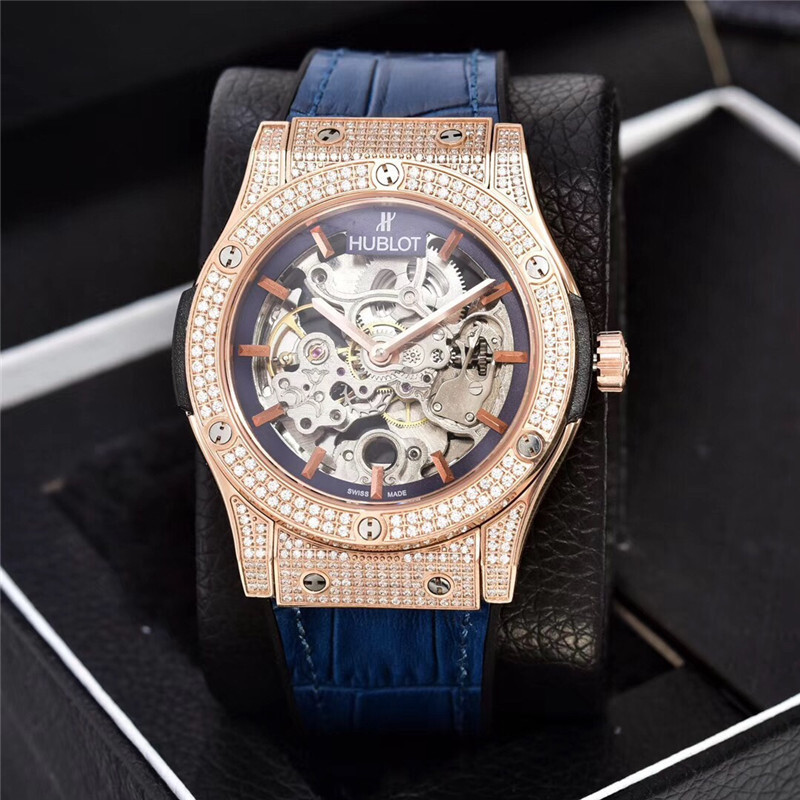 Men's Automatic Mechanical Watch 904L Stainless Steel 41mm-HB13