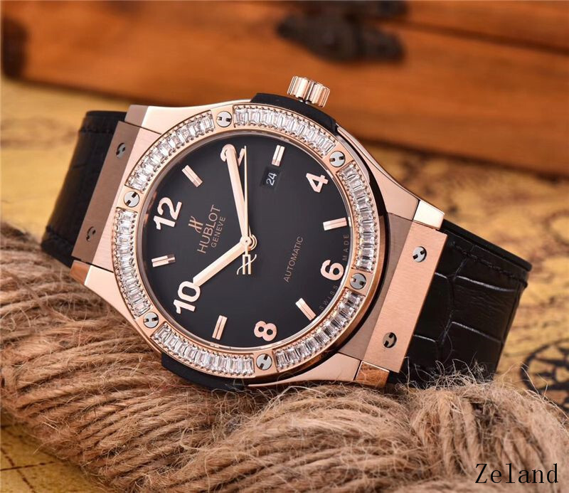Men's Automatic Mechanical Watch 904L Stainless Steel 42mm-HB33