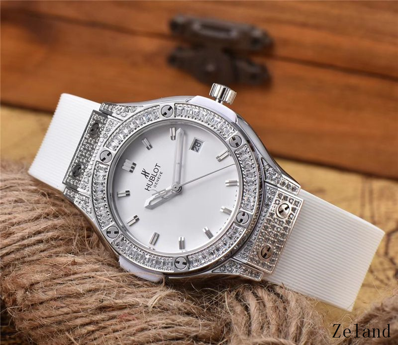 Women's  Quartz Watch Chronograph 904L Stainless Steel 33mm-HB44