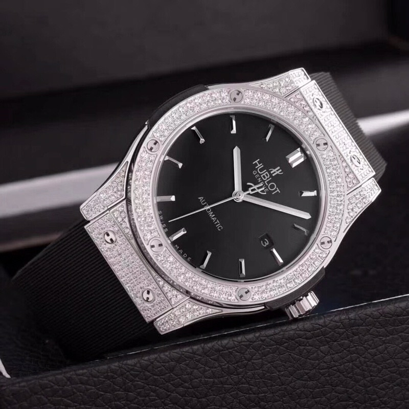 Men's Automatic Mechanical Watch 904L Stainless Steel 41mm-HB6