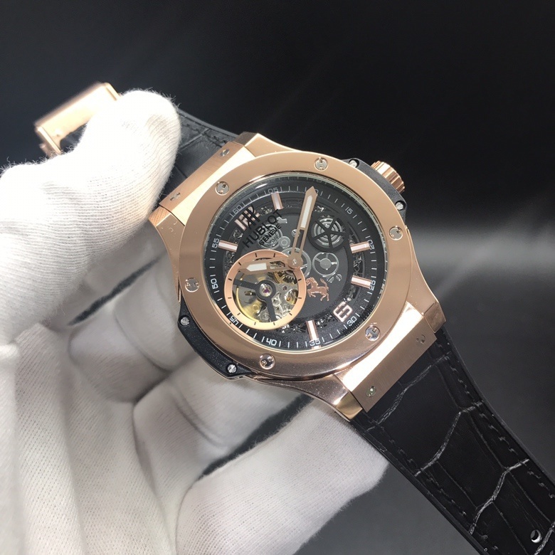 Men's Automatic Mechanical Watch 904L Stainless Steel 44mm-HB15