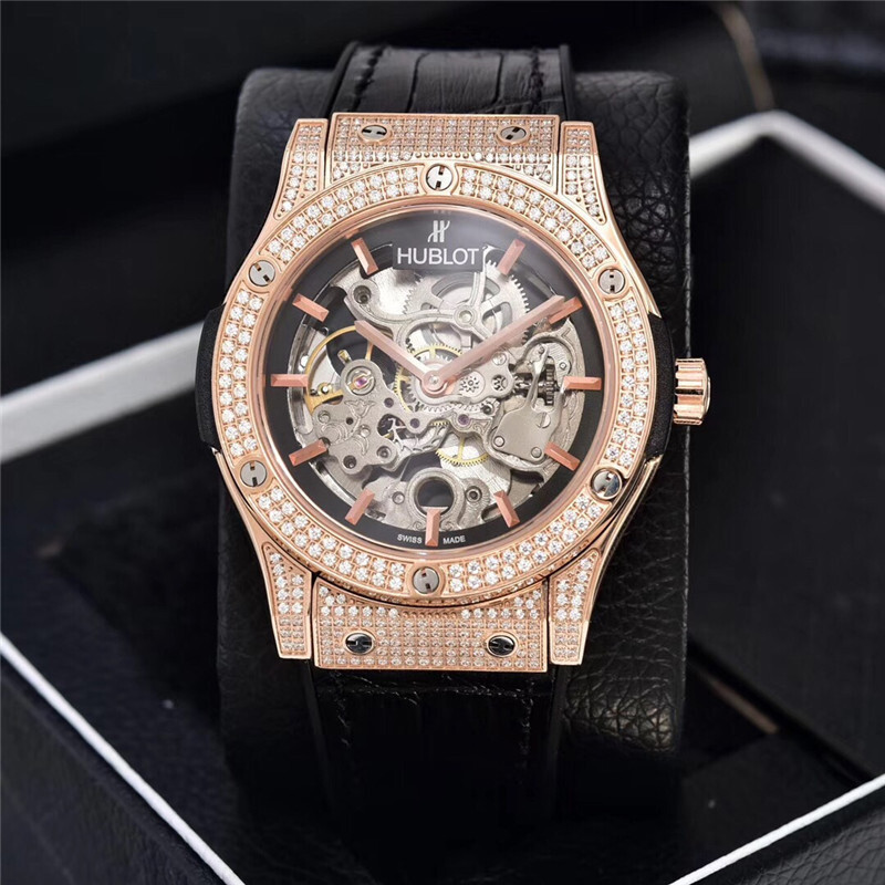 Men's Automatic Mechanical Watch 904L Stainless Steel 41mm-HB13