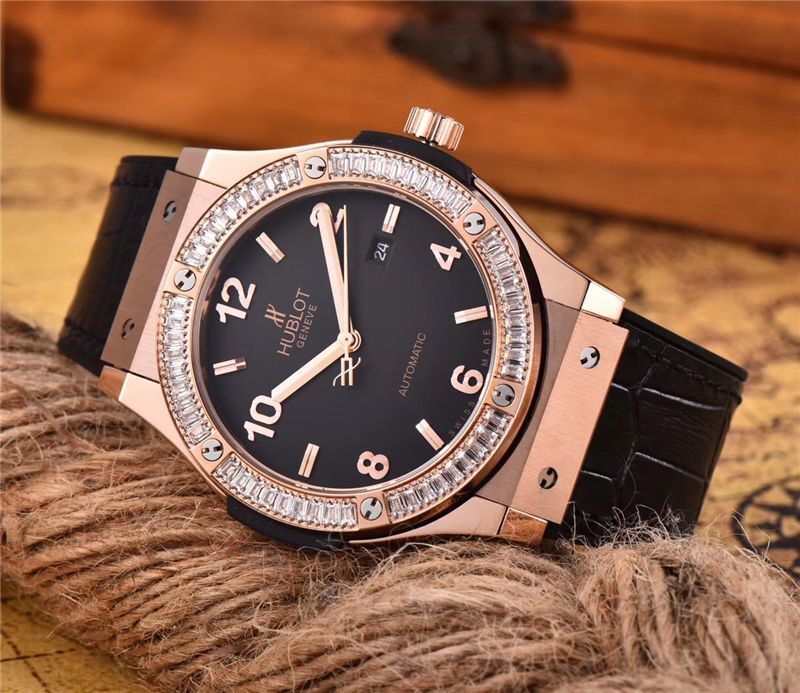 Men's Automatic Mechanical Watch 904L Stainless Steel 42mm-HB29