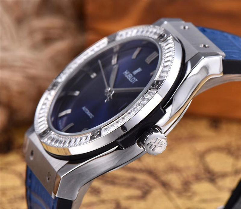 Men's Automatic Mechanical Watch 904L Stainless Steel 42mm-HB30