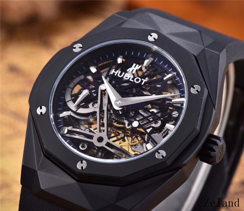 Men's Automatic Mechanical Watch 904L Stainless Steel 45mm-HB31
