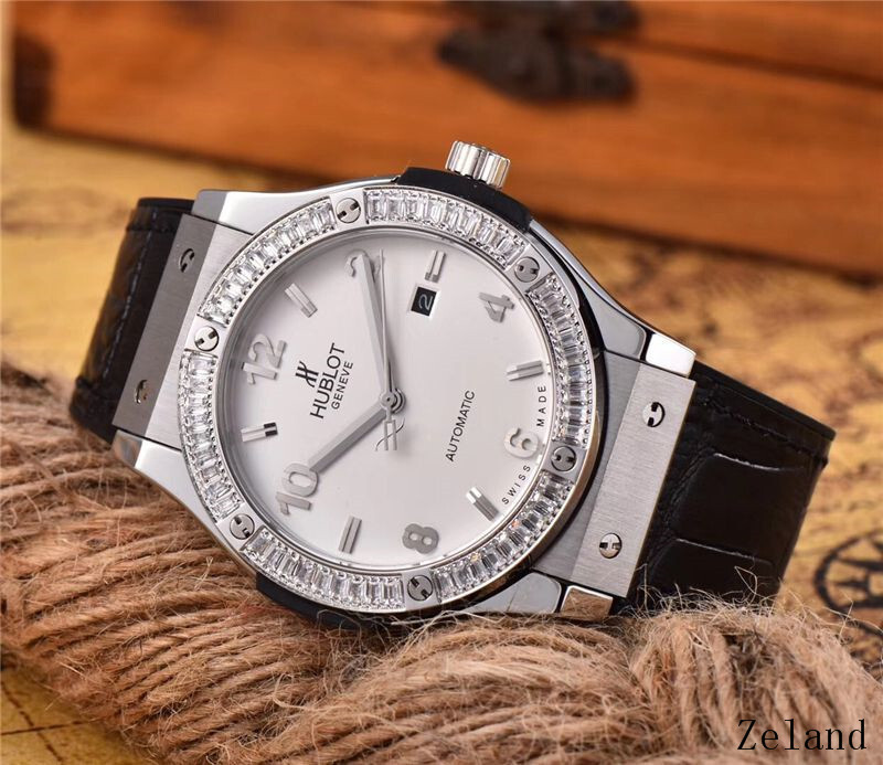 Men's Automatic Mechanical Watch 904L Stainless Steel 42mm-HB33