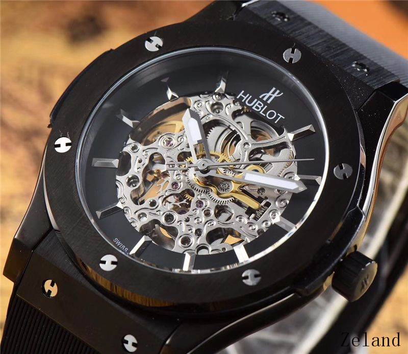 Men's Automatic Mechanical Watch 904L Stainless Steel 42mm-HB47