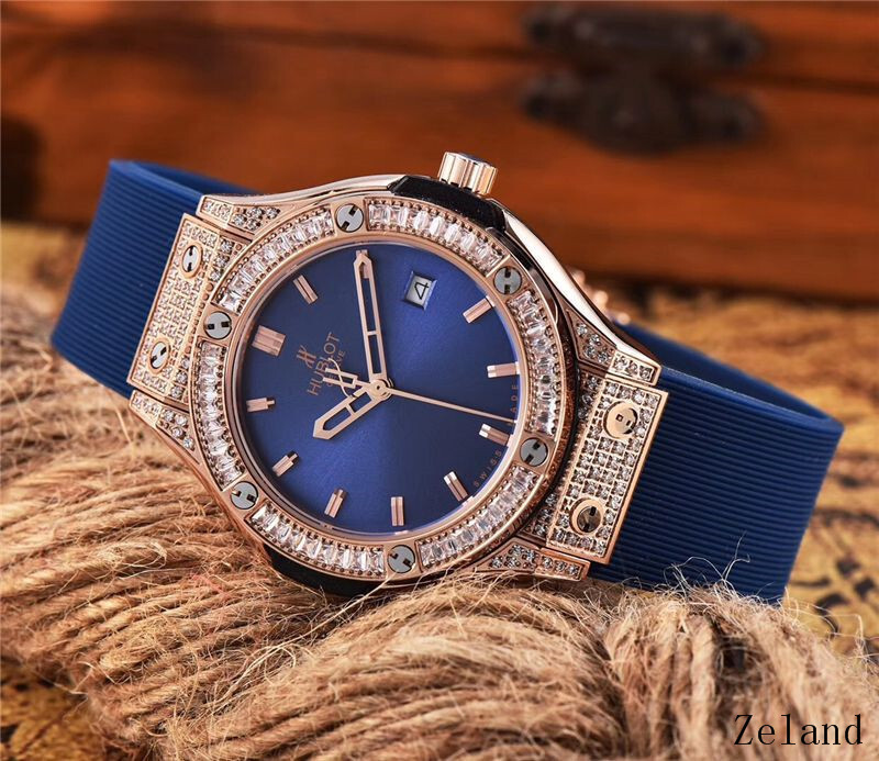 Women's  Quartz Watch Chronograph 904L Stainless Steel 33mm-HB44