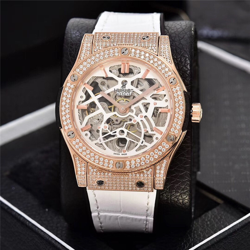 Men's Automatic Mechanical Watch 904L Stainless Steel 41mm-HB13