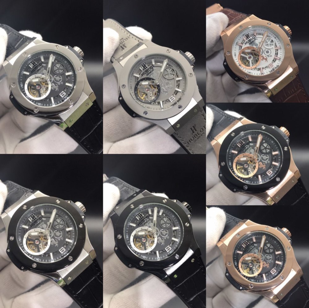 Men's Automatic Mechanical Watch 904L Stainless Steel 44mm-HB15