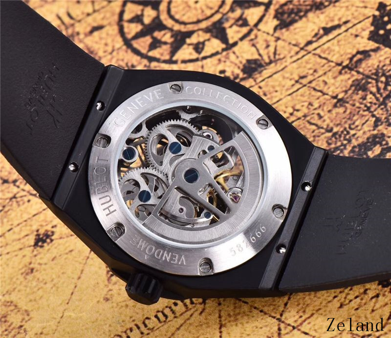 Men's Automatic Mechanical Watch 904L Stainless Steel 45mm-HB31