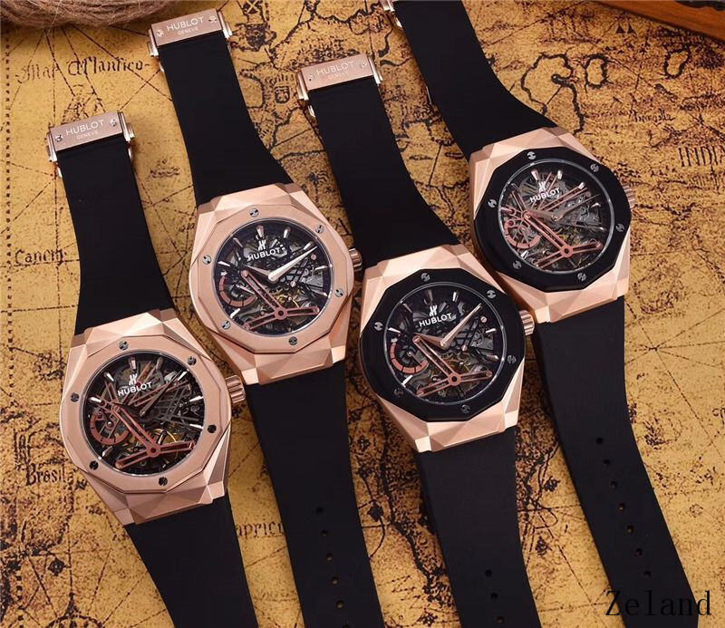 Men's Automatic Mechanical Watch 904L Stainless Steel 45mm-HB32