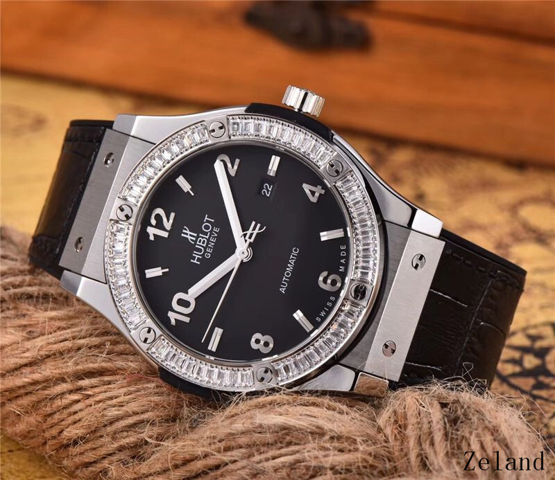 Men's Automatic Mechanical Watch 904L Stainless Steel 42mm-HB33