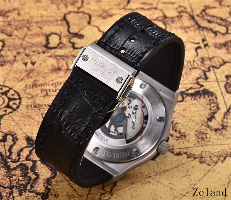 Men's Automatic Mechanical Watch 904L Stainless Steel 42mm-HB36