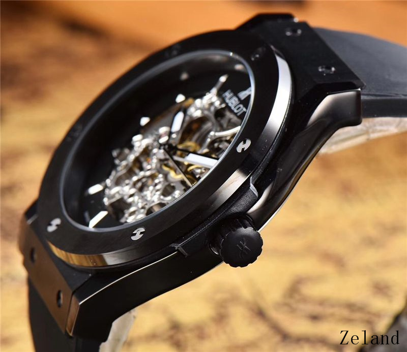 Men's Automatic Mechanical Watch 904L Stainless Steel 42mm-HB47