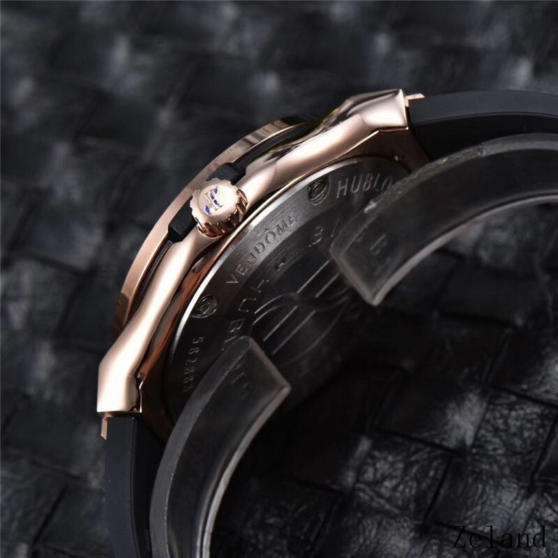 Women's  Quartz Watch Chronograph 904L Stainless Steel 34.5mm-HB43
