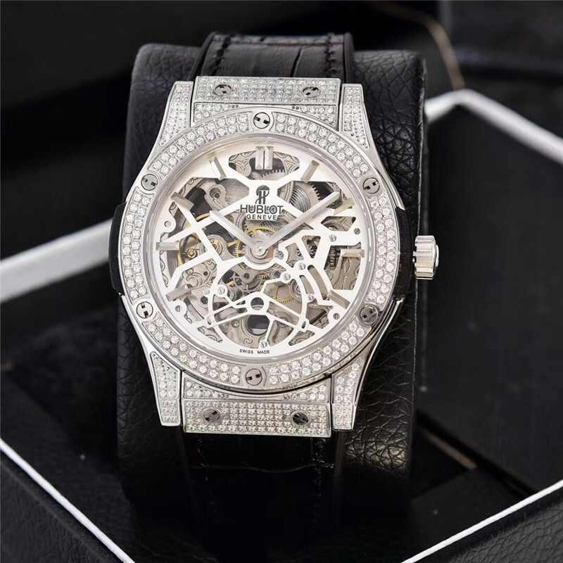Men's Automatic Mechanical Watch 904L Stainless Steel 41mm-HB13