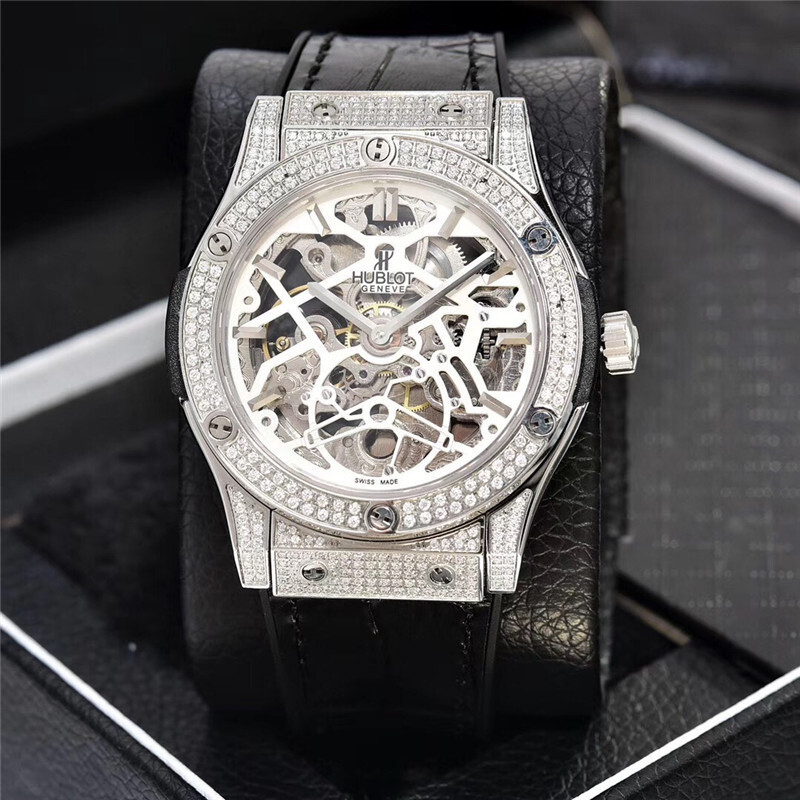 Men's Automatic Mechanical Watch 904L Stainless Steel 41mm-HB13