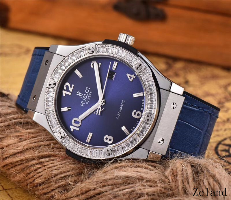 Men's Automatic Mechanical Watch 904L Stainless Steel 42mm-HB33