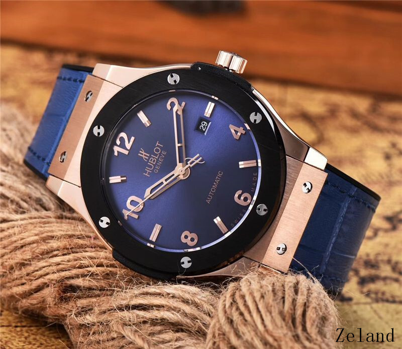 Men's Automatic Mechanical Watch 904L Stainless Steel 42mm-HB35