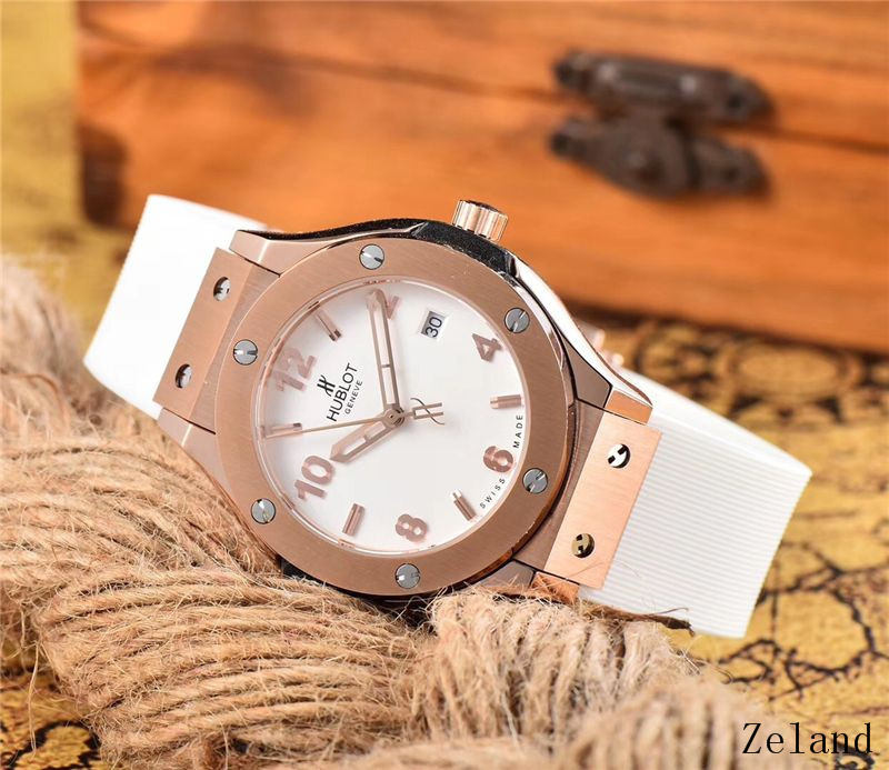Women's  Quartz Watch Chronograph 904L Stainless Steel 33mm-HB46