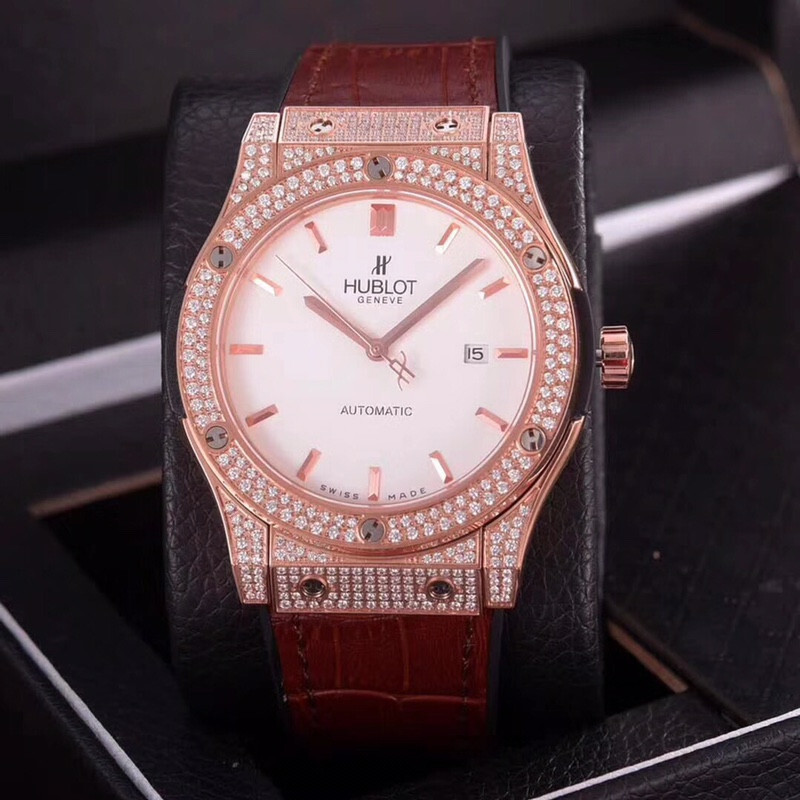 Men's Automatic Mechanical Watch 904L Stainless Steel 41mm-HB6