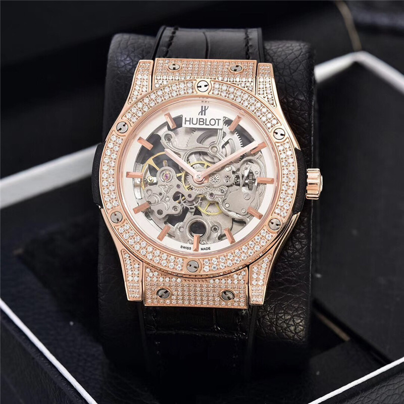 Men's Automatic Mechanical Watch 904L Stainless Steel 41mm-HB13